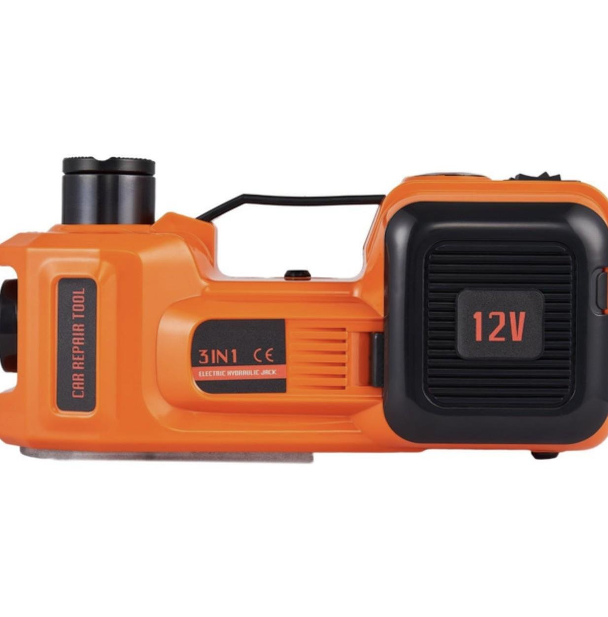 Домкрат електричний 3в1 з домкратом компресором та ліхтарем 12V 5Т 180W Домкрат електричний 3в1 з домкратом компресором та ліхтарем 12V 5Т 180W