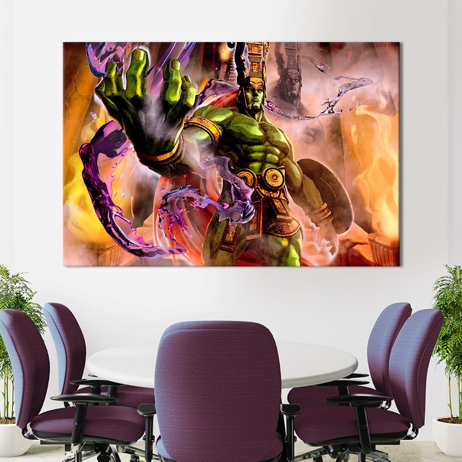 Настенний декор Герой игры Tekken Огр 51x34 см (A235-1)