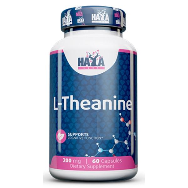 Амінокислота Haya Labs L-Theanine 200 mg 60 капс. (00000037495)