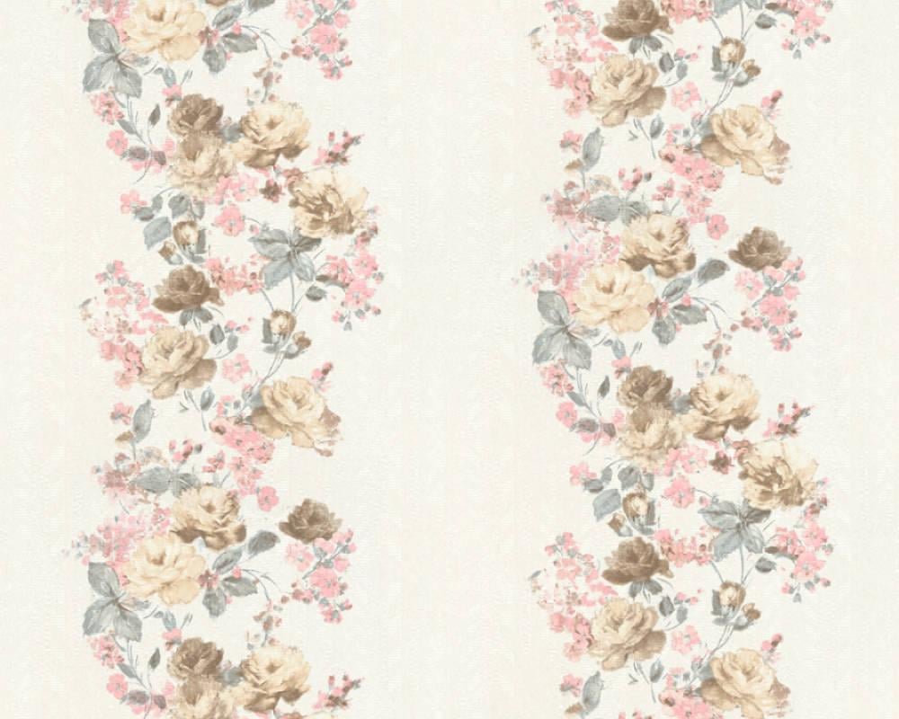 Обои виниловые на флизелиновой основе A.S.creation Mirable 36690-3 Бежевый/Персиковый