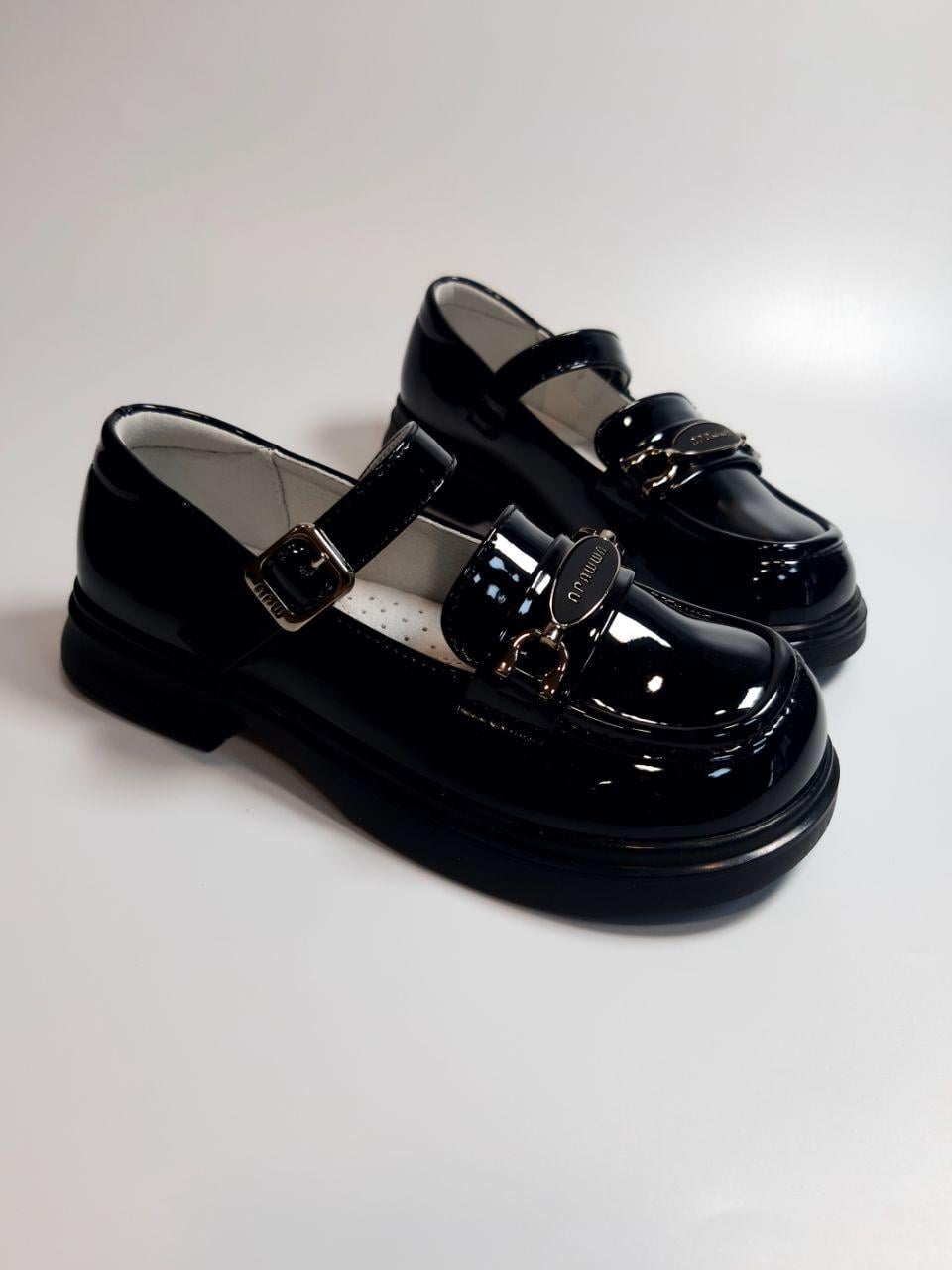 Туфли для девочки Apawwa р. 35 21,7 см Черный (3683 black) Туфли для девочки Apawwa р. 35 21,7 см Черный (3683 black)