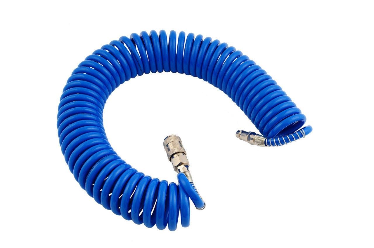 Шланг спиральный Intertool 5 м 5,5х8 мм полиуретановый (PT-1706)