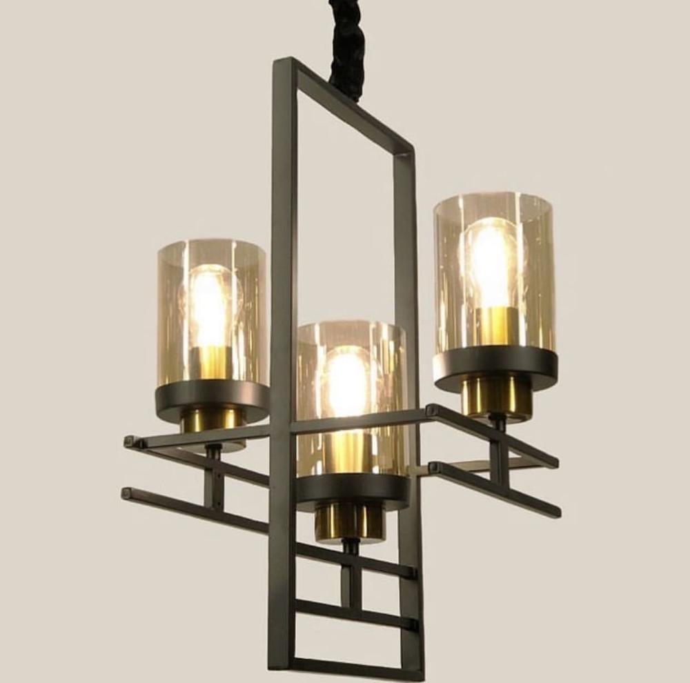 Люстра Charm в стилі лофт на 3 лампи (9913)