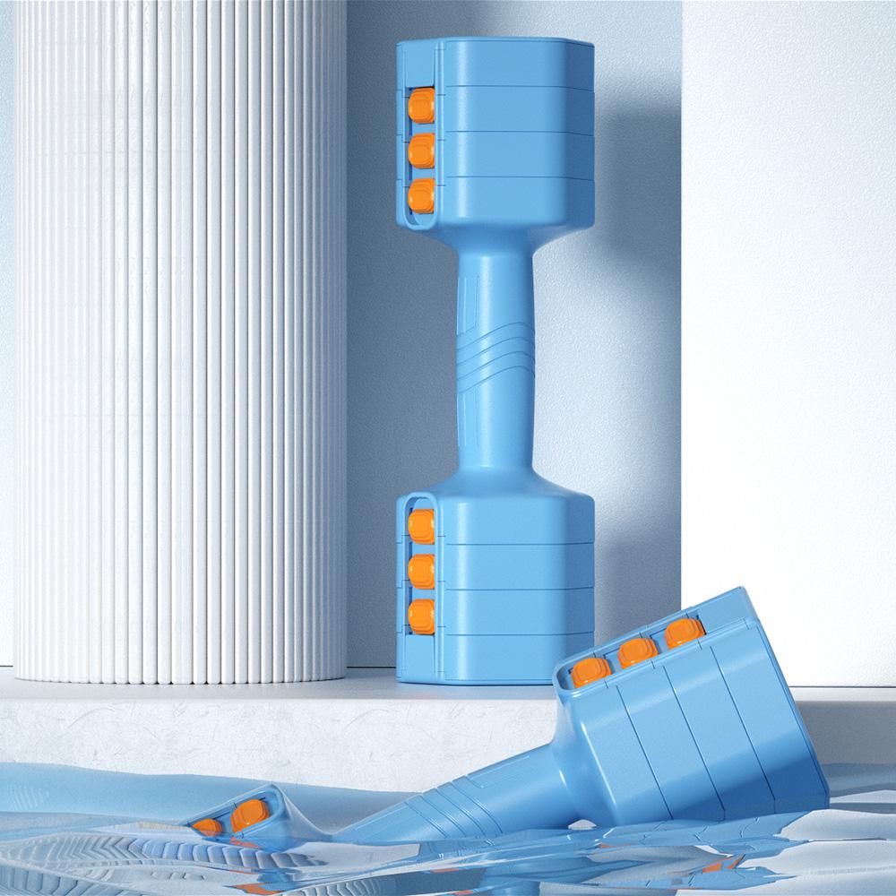 Набор гантелей inSPORTline DuraBell регулируемый одноручный 2х2,5 кг (419923) - фото 10