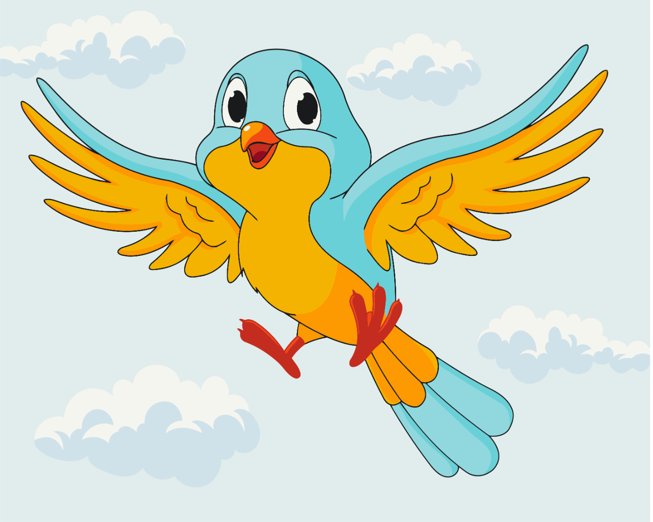 Картина по номерам Brushme BS53153 Птичка украинка 40х50 см (1724077181)