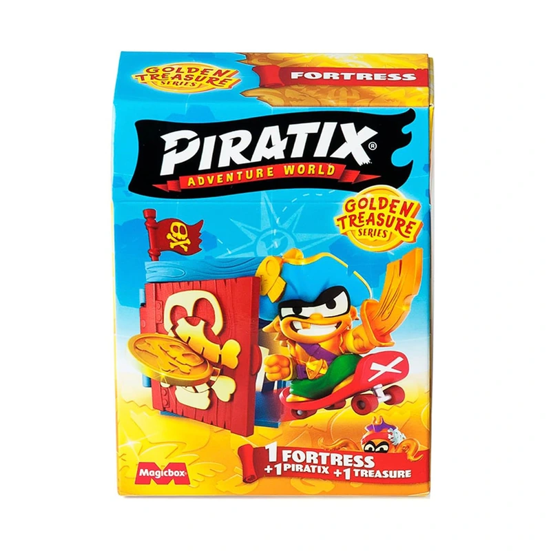 Дитячий іграшковий набір з фігурками Фортеця PIRATIX PPX1D212IN00 серії Golden Treasure Дитячий іграшковий набір з фігурками Фортеця PIRATIX PPX1D212IN00 серії Golden Treasure