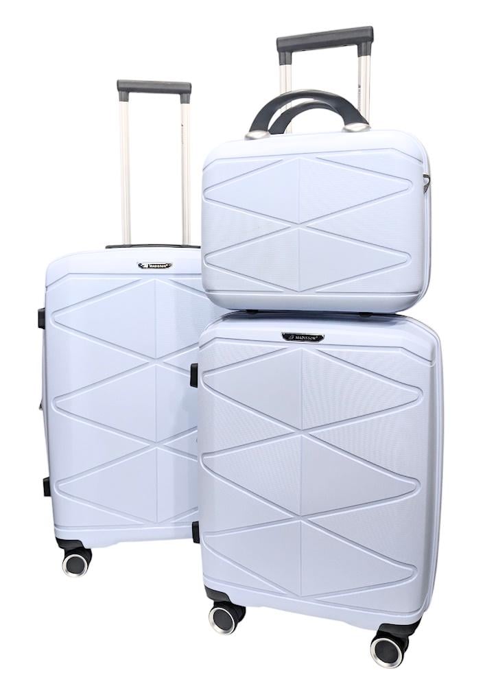 Комплект чемоданов Madisson Snowball 51304/3 Голубой (31218321)