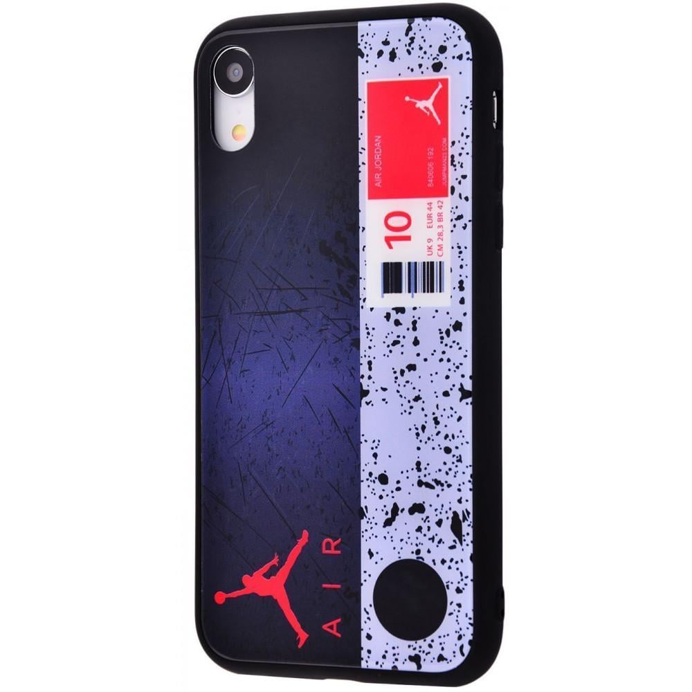 Чехол G-case Glass case My Style Glass/TPU для iPhone XR 07 с рисунком