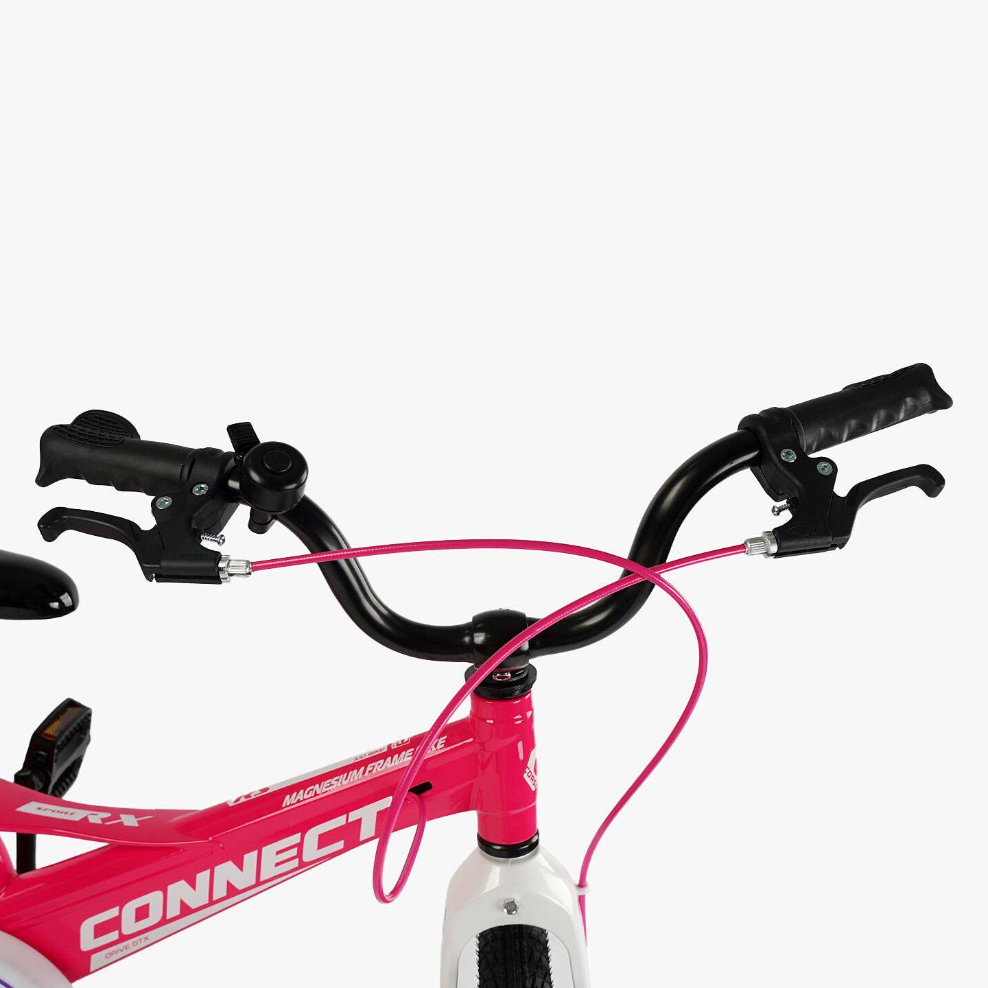Велосипед двоколісний Corso Connect 18" дитячий магнієвий Малиновий - фото 5 Велосипед двоколісний Corso Connect 18" дитячий магнієвий Малиновий - фото 5