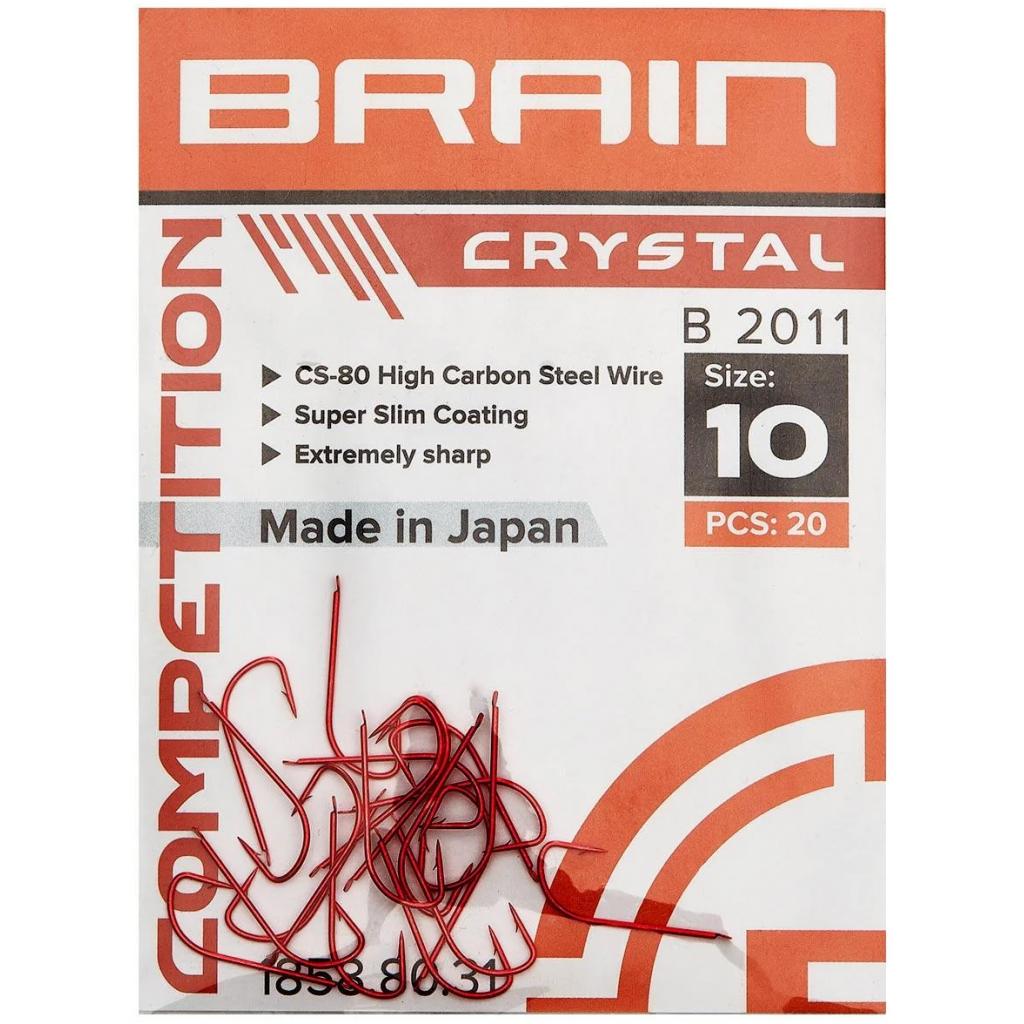 Крючки Brain Crystal B2011 №10 20 шт. (1013-1858.80.31)