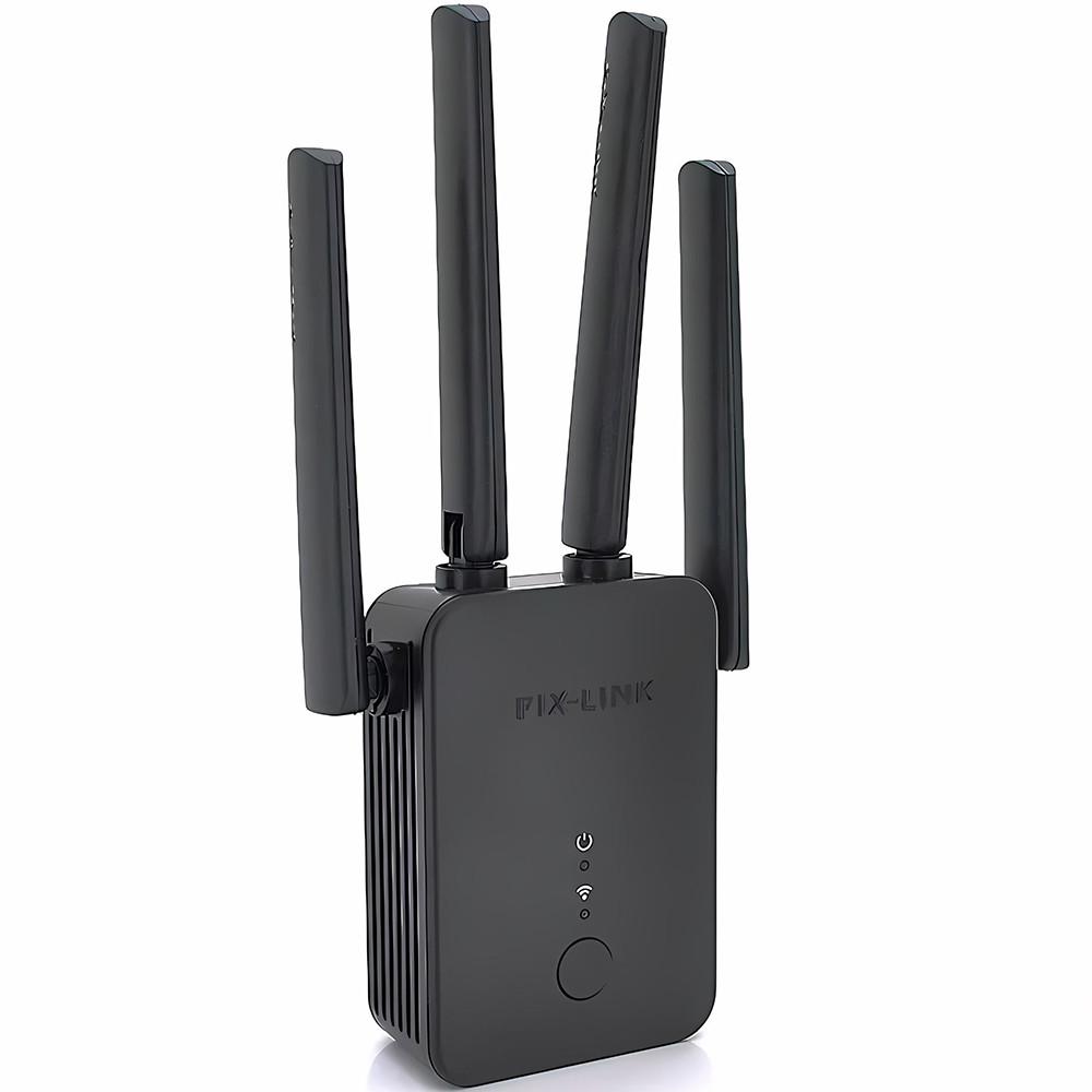 Ретранслятор Wi-Fi Pix-Link LV-WR42Q 300M 2.4GHz Black