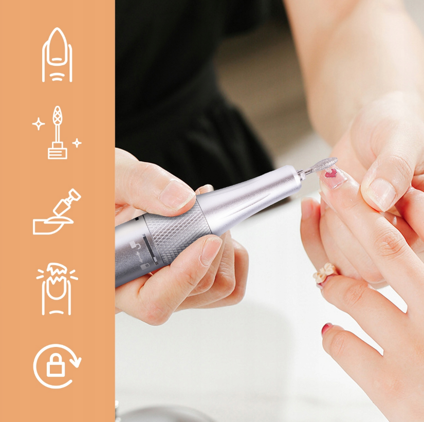 Фрезер для маникюра аккумуляторный Maltec ND-6 50W - фото 3 Фрезер для маникюра аккумуляторный Maltec ND-6 50W - фото 3