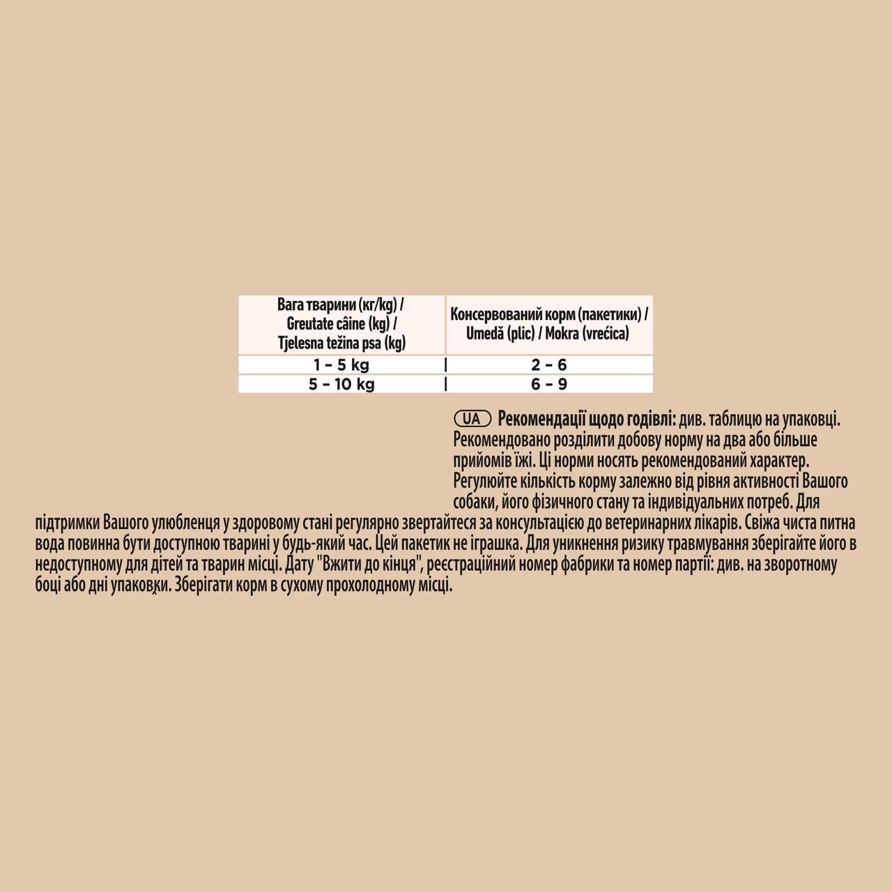 Влажный корм для взрослых собак Purina One Mini в соусе с курицей 85 г (8445290298263) - фото 6