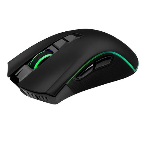 Комп'ютерна мишка ігрова 2E 2E-MG340UB-WL gaming MG340 WL RGB USB2,0 бездротова Black (582374) - фото 2