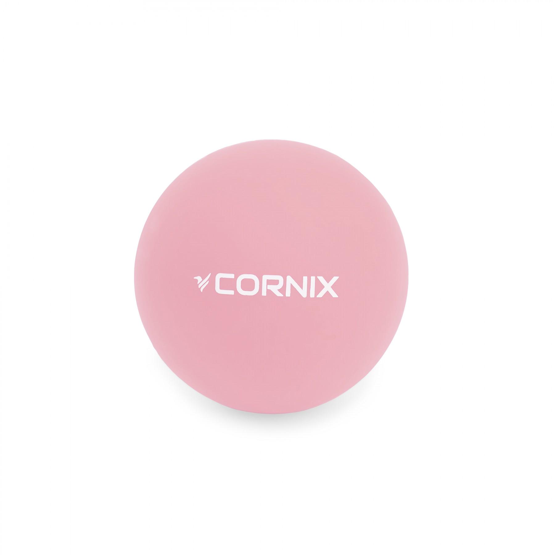 Масажний м'яч Cornix Lacrosse Ball XR-0121 Pink (39231) - фото 1