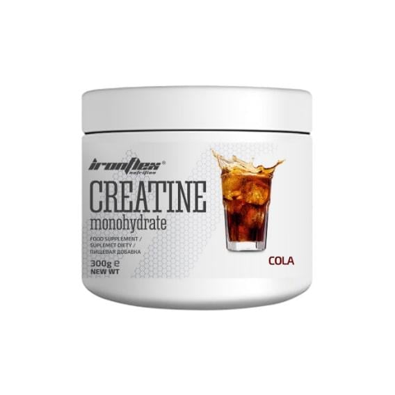 Креатин моногидрат IronFlex Creatine Monohydrate 300 г 120 порций Cola