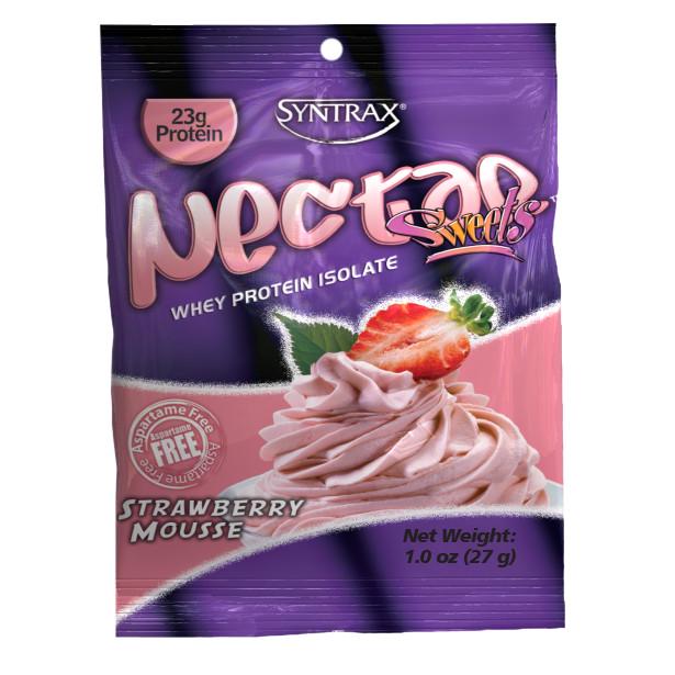 Протеин изолят Nectar Grab N Go 27 г Strawberry Mousse Протеин изолят Nectar Grab N Go 27 г Strawberry Mousse