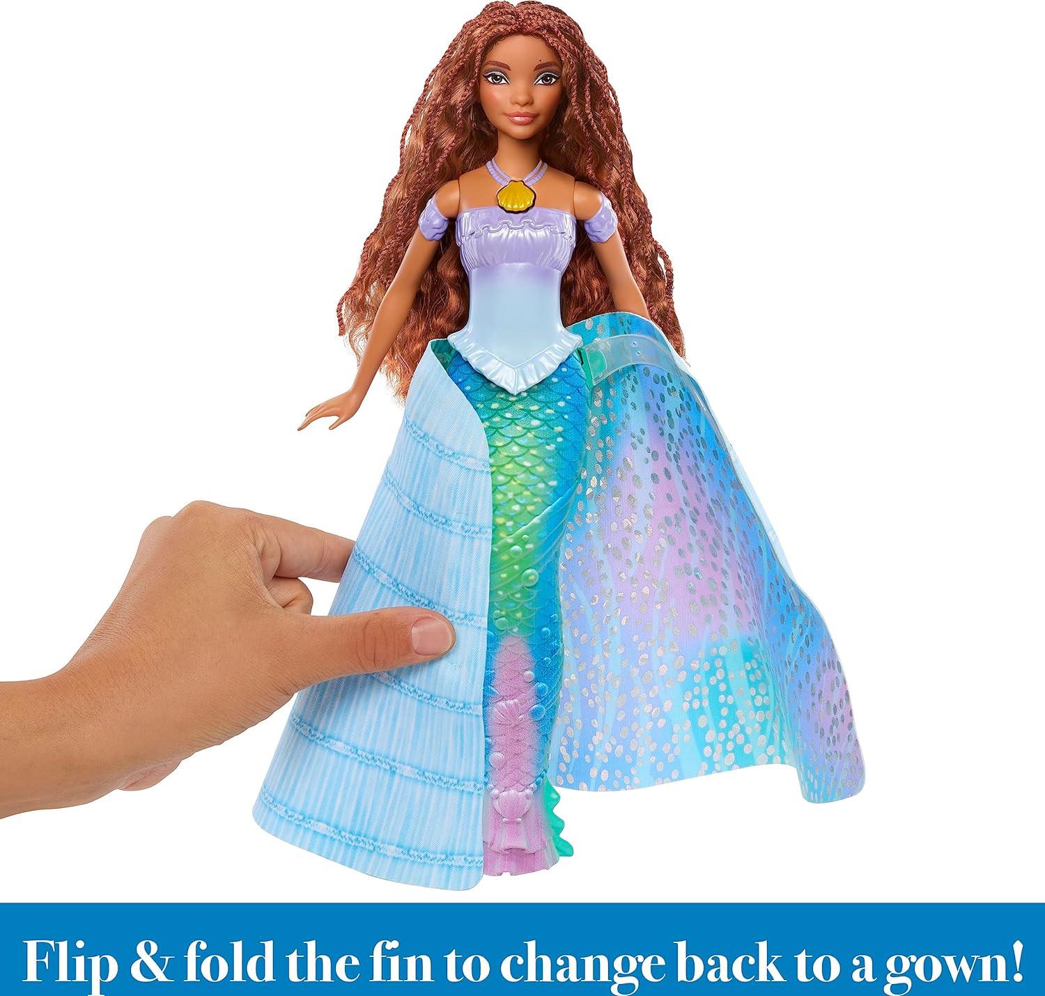 Кукла Disney The Little Mermaid Transforming Ariel Fashion (DF25) - фото 5