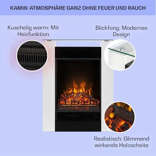 Электрический камин KLARSTEIN Studio 5 1800 Вт (10031572) - фото 3 Электрический камин KLARSTEIN Studio 5 1800 Вт (10031572) - фото 3