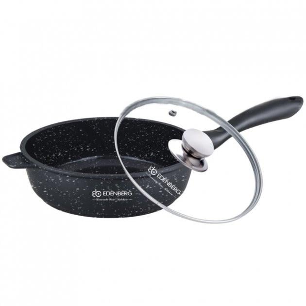 Сковорода индукционное дно Edenberg EB-3322 с мраморным антипригарным покрытием 28 см 3,3 л (2530555533)