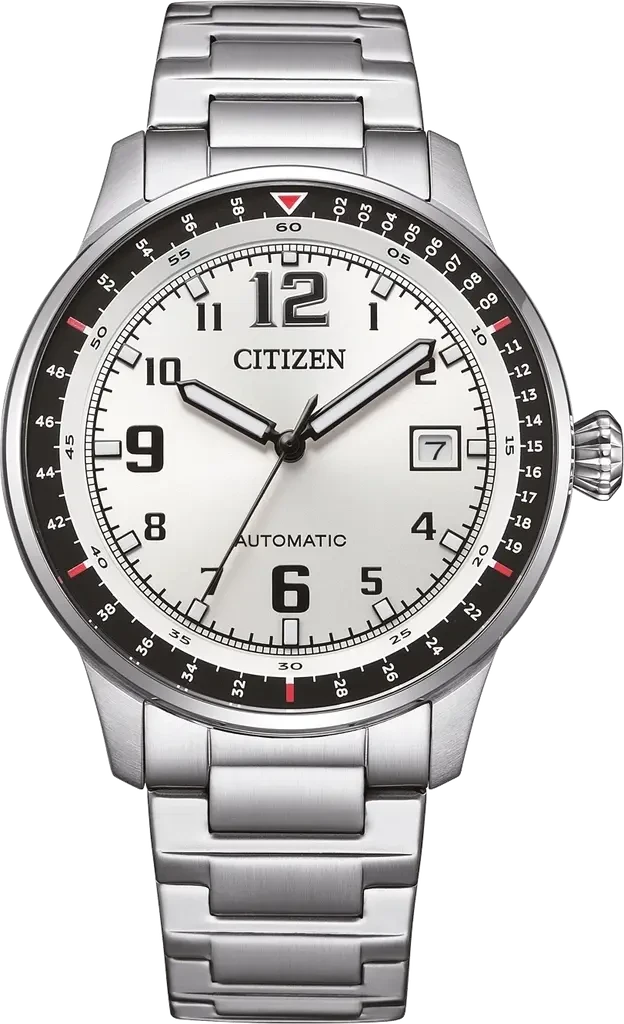 Наручные часы мужские Citizen NJ0190-51A Urban Military со стальным корпусом/серебристым циферблатом и водозащитой 100 м Наручные часы мужские Citizen NJ0190-51A Urban Military со стальным корпусом/серебристым циферблатом и водозащитой 100 м