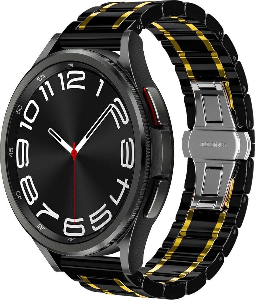Ремешок керамический Ceramo для Galaxy Watch 6 Classic 43 мм Black Gold (37640-02) Ремешок керамический Ceramo для Galaxy Watch 6 Classic 43 мм Black Gold (37640-02)