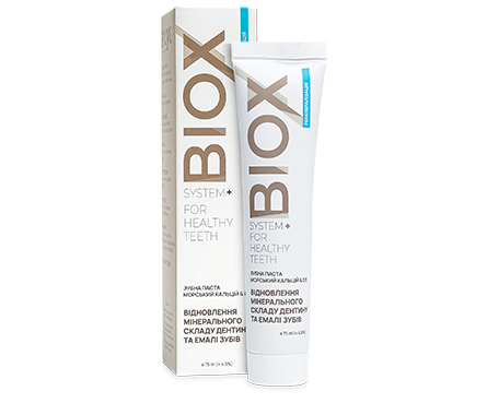 Зубна паста натуральна Choice Biox морський кальцій та D3 75 мл (1839005492)