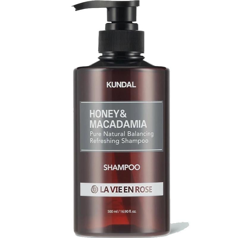 Шампунь восстанавливающий Kundal Honey & Macadamia Nature Shampoo La Vie En Rose 500 мл (88095688251711)