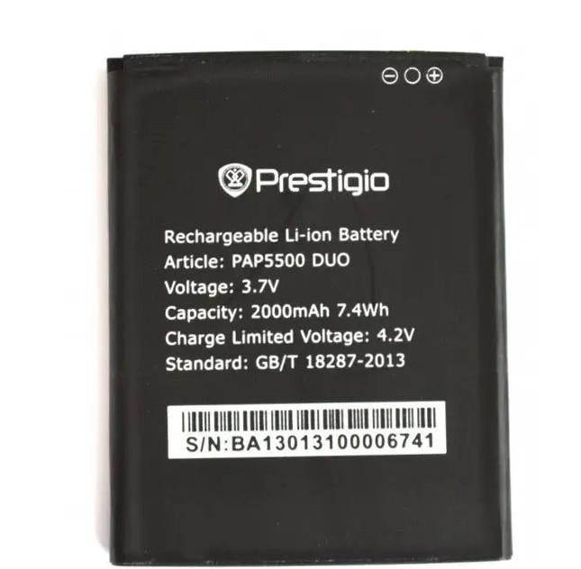 Аккумулятор Prestigio PAP5500 2000 mAh (000021655) Аккумулятор Prestigio PAP5500 2000 mAh (000021655)