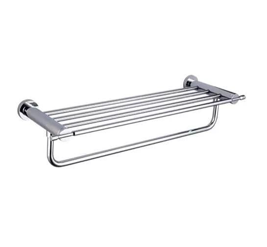 Полка с держателем для полотенец Gappo G1824 580 мм Хром (57917)