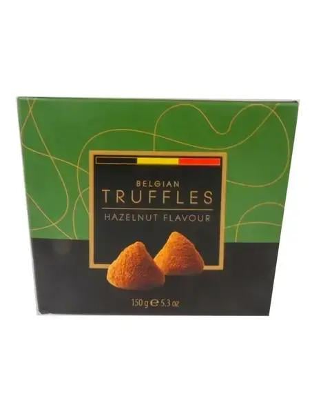 Трюфельні цукерки Belgian Truffles Hazelnut Flavour з фундуком 150 г