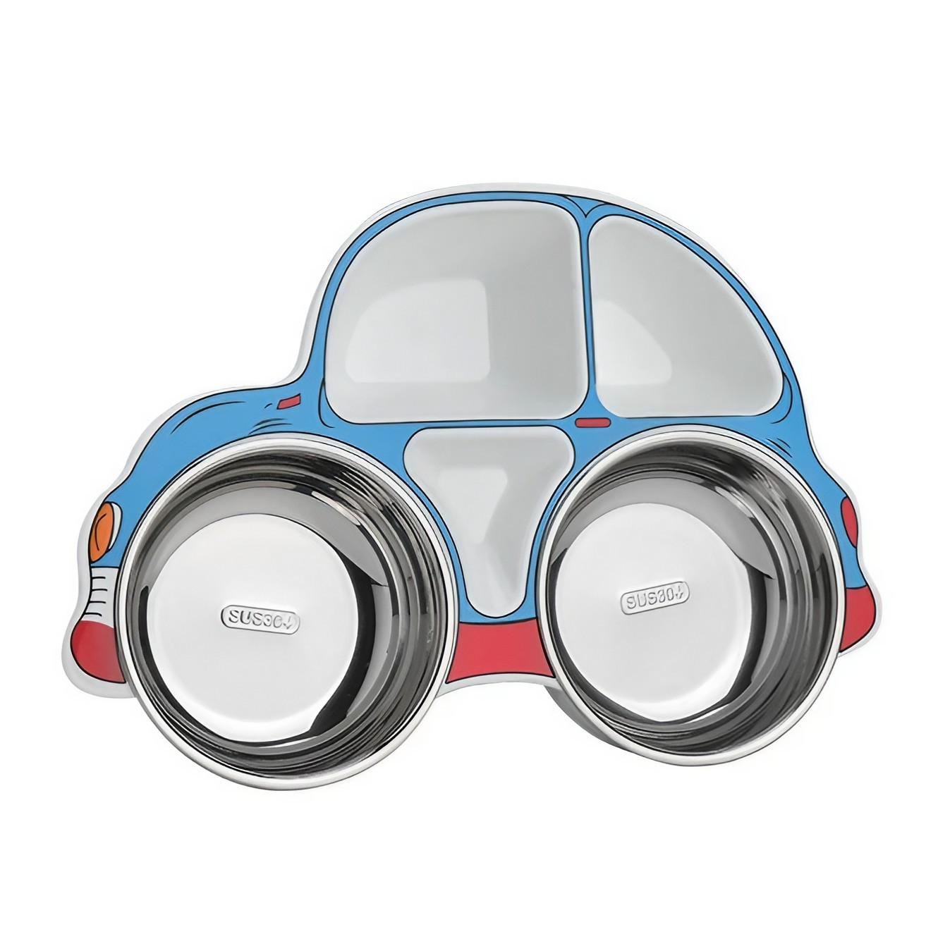 Тарелка детская секционная 7в1 для прикорма кормления ребенка (TARMAS-1321)