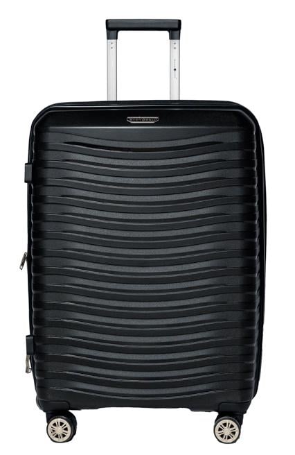 Чемодан Snowball 43803 M Черный (31706633)