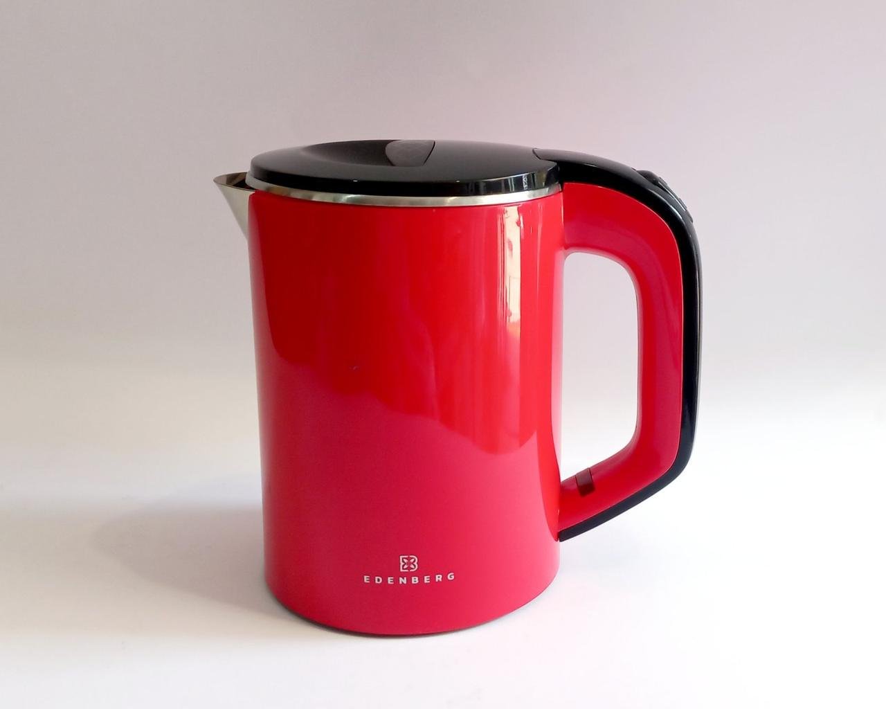 Електрочайник 600 мл Edenberg EB-83526 Червоний - фото 2 Електрочайник 600 мл Edenberg EB-83526 Червоний - фото 2