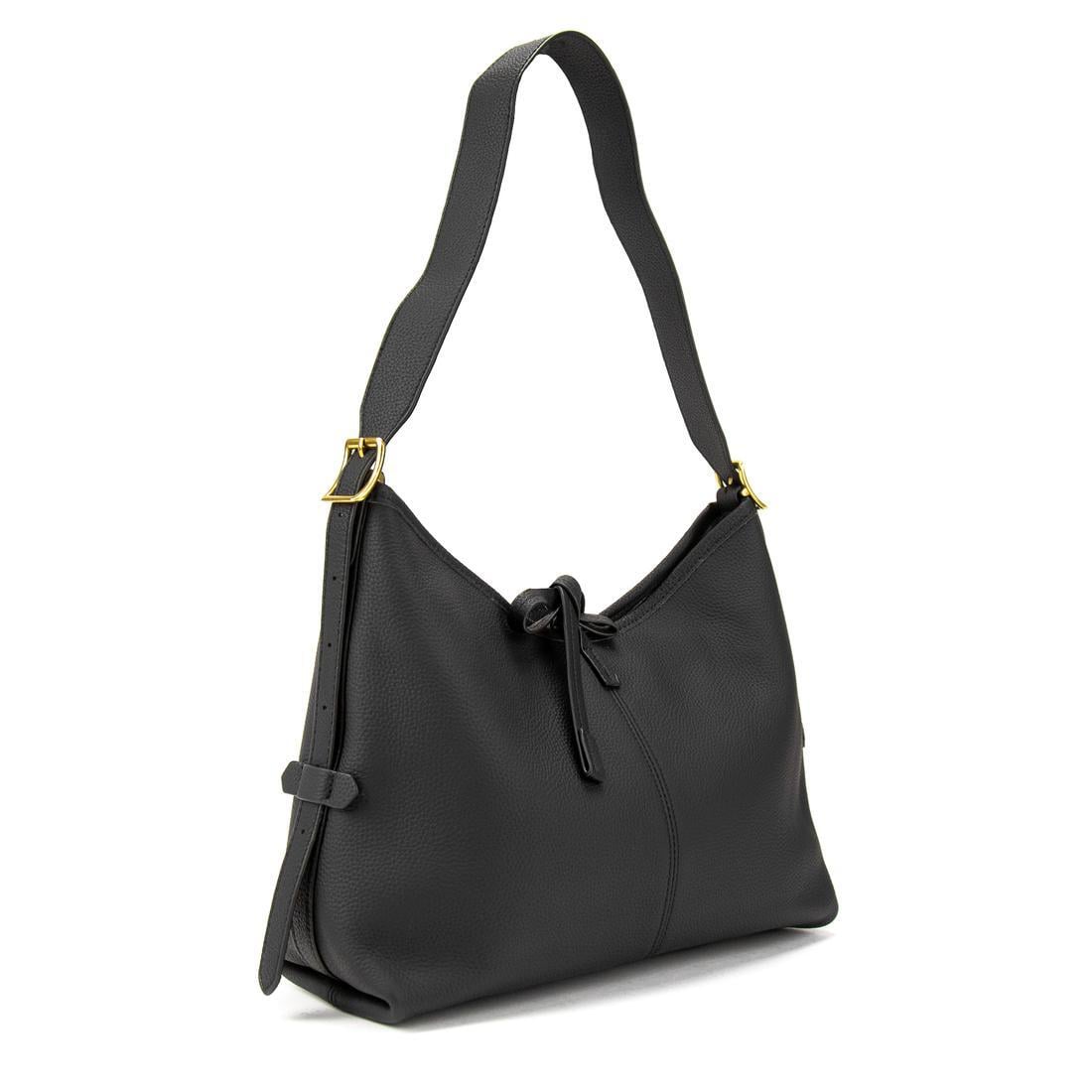 Женская сумка Royal Bag B24-W-619A кожаная Черный (6965)