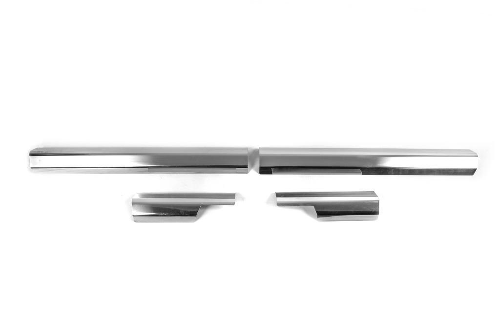 Накладки на внутренние пороги Carmos для Volkswagen Golf 7/E-Golf 2012-2020 гг. нержавеющая сталь 4 шт. Хром (125427) Накладки на внутренние пороги Carmos для Volkswagen Golf 7/E-Golf 2012-2020 гг. нержавеющая сталь 4 шт. Хром (125427)