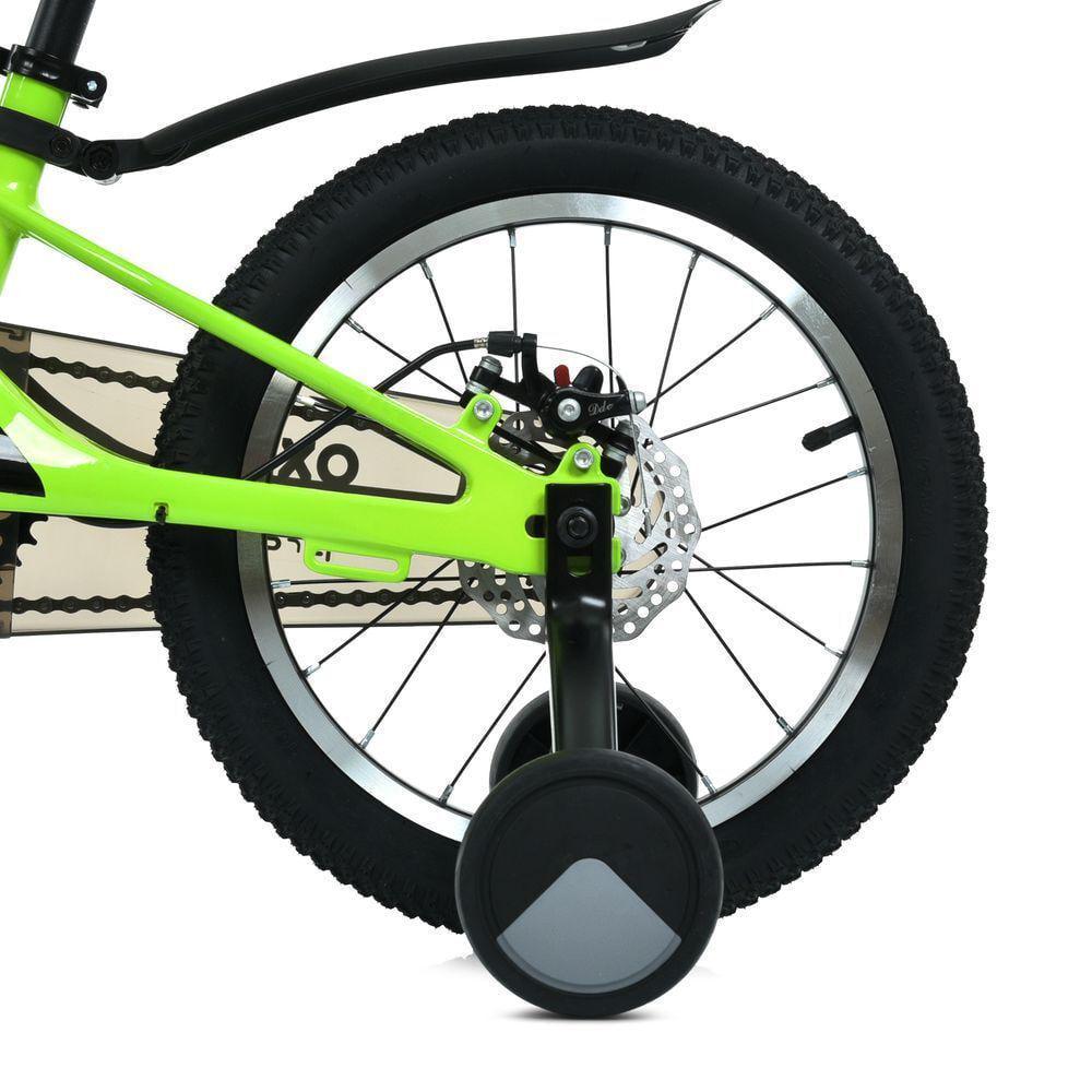 Дитячий велосипед PROF1 Oxic 16" магнієвий з кошиком Зелений - фото 6 Дитячий велосипед PROF1 Oxic 16" магнієвий з кошиком Зелений - фото 6