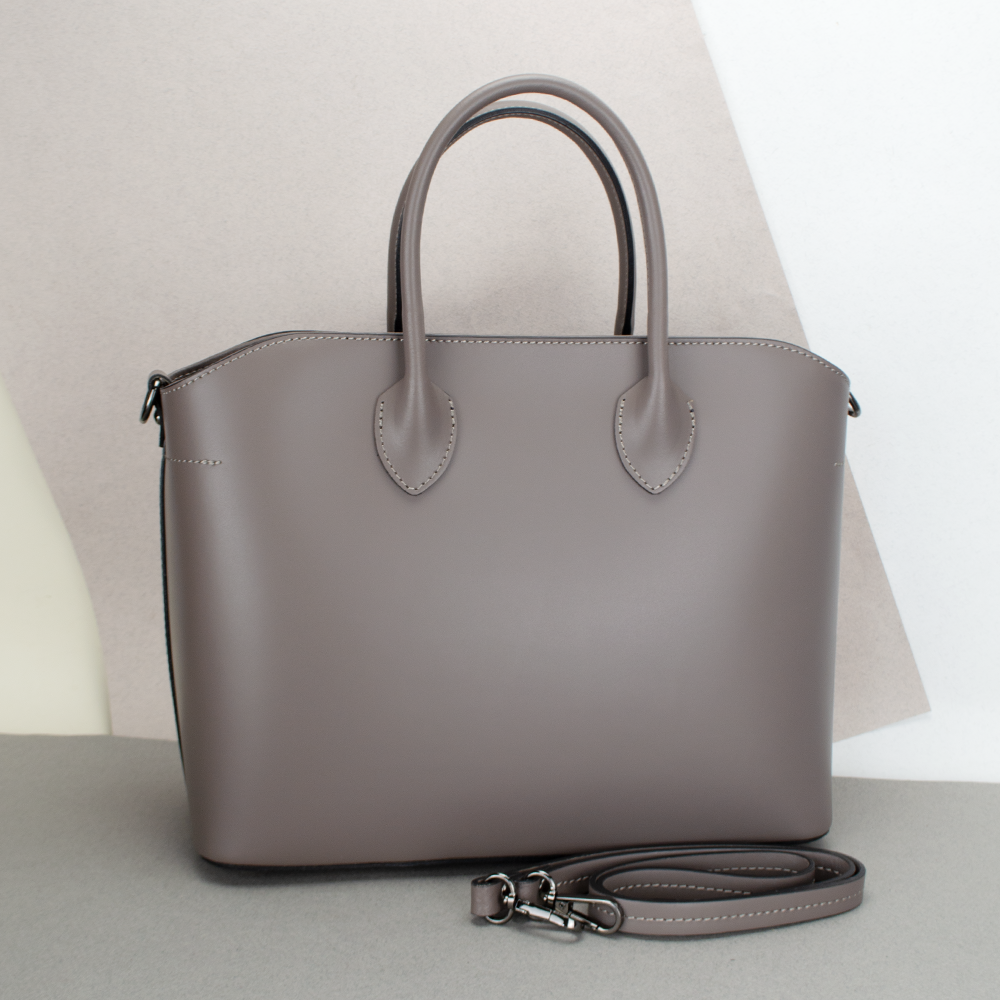 Сумка-шопер женская кожаная Virginia Conti 01387_m офисная Темный Тауп (2062333679) Сумка-шопер женская кожаная Virginia Conti 01387_m офисная Темный Тауп (2062333679)