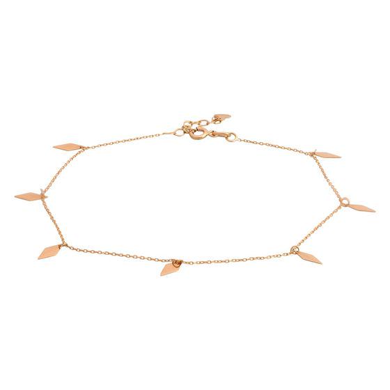 Браслет золотий без каменів (14525701)