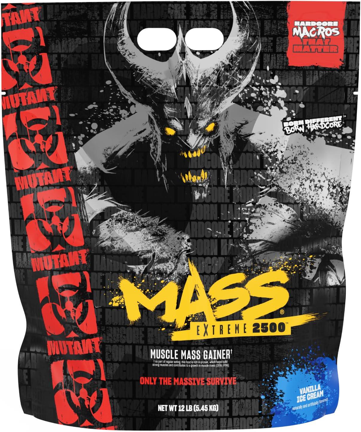 Гейнер Mutant Mass Extreme 2500 5450 г Vanilla ice cream
