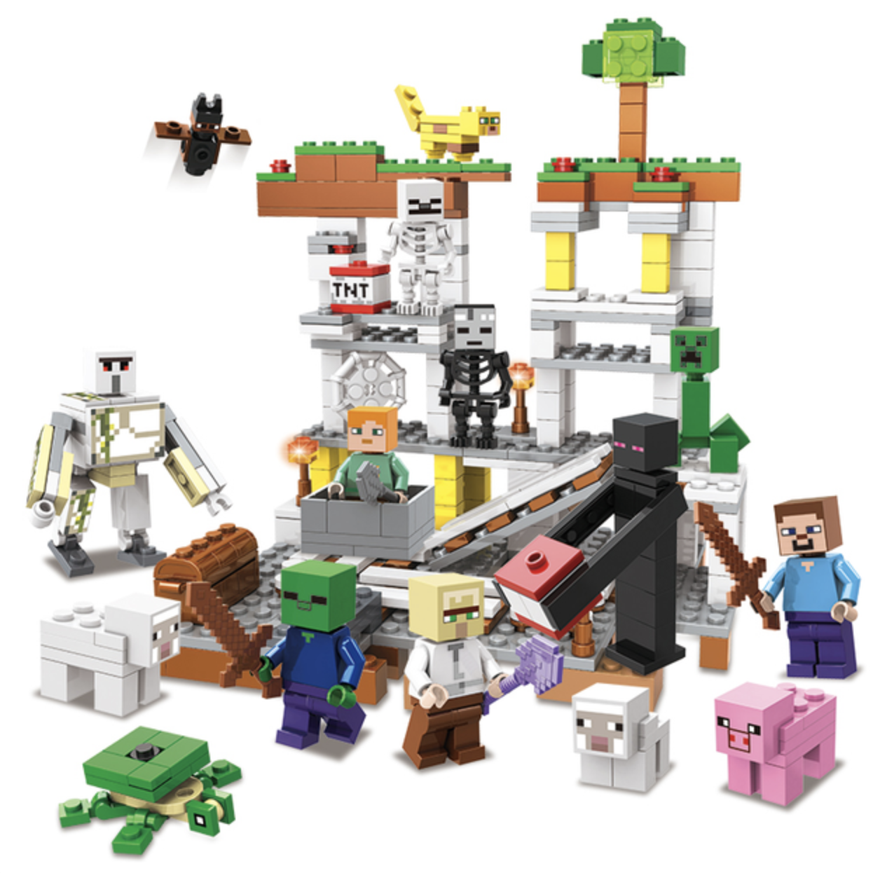 Конструктор My World Будівництво шахти 474 деталей (SJ82001)