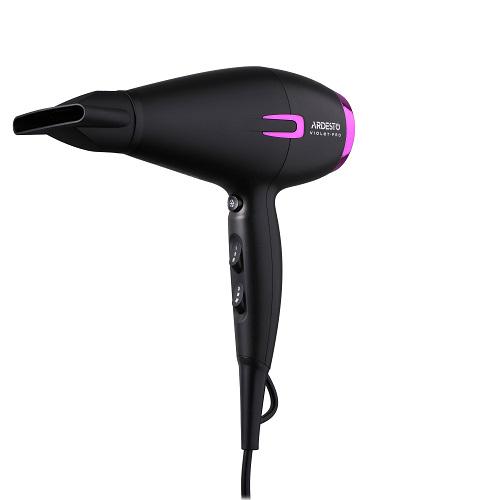 Фен с диффузором Ardesto Violet PRO HD-Y221PRO 1750-2100Вт 2 скорости 3 температурные режимы Черный (589655)