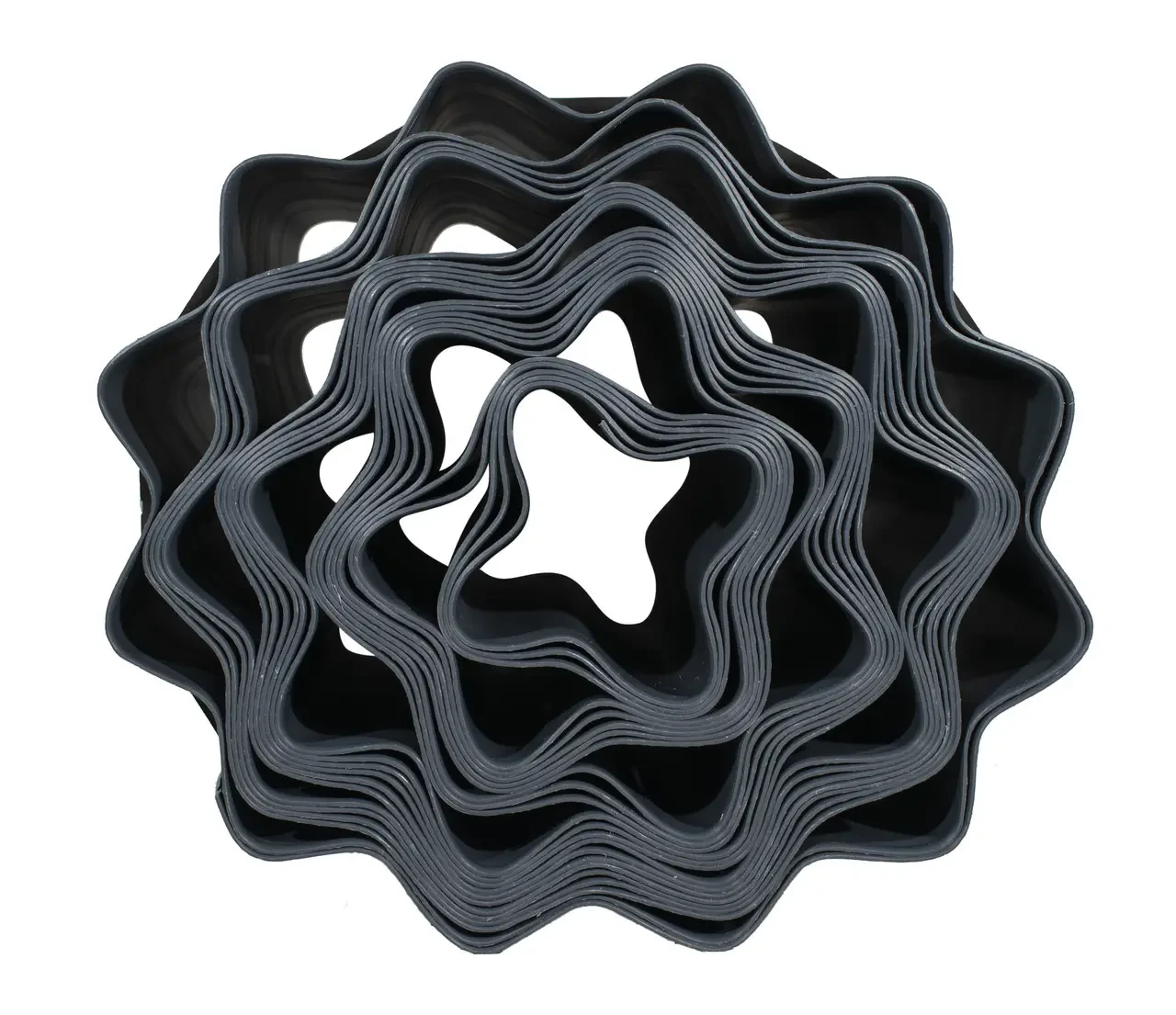 Бордюрна стрічка посилена 15х9 м Сірий - фото 3 Бордюрна стрічка посилена 15х9 м Сірий - фото 3