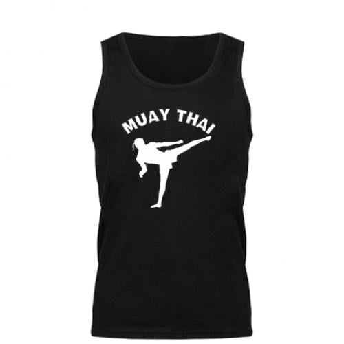 Майка чоловіча Muay Thai XL Чорний (212707-2-4664-XL)