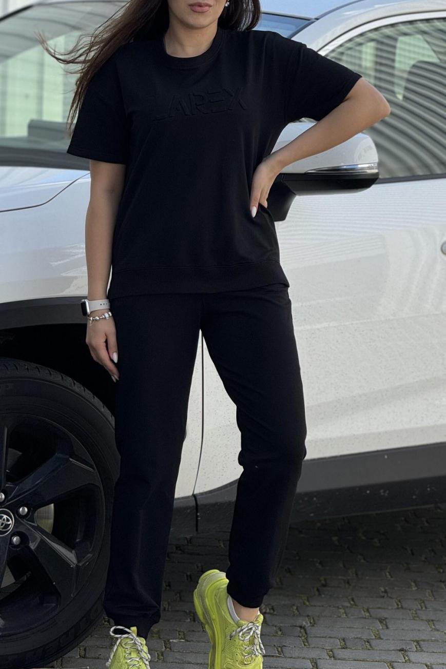 Спортивний костюм жіночий M Чорний (179049) - фото 1 Спортивний костюм жіночий M Чорний (179049) - фото 1