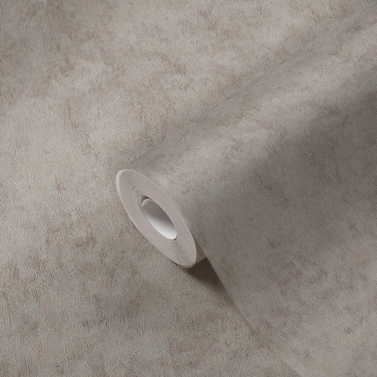 Обои флизелиновые AS Creation Deluxe Luxe 37381-1 винил горячего тиснения 1,06х10,05 м Серый