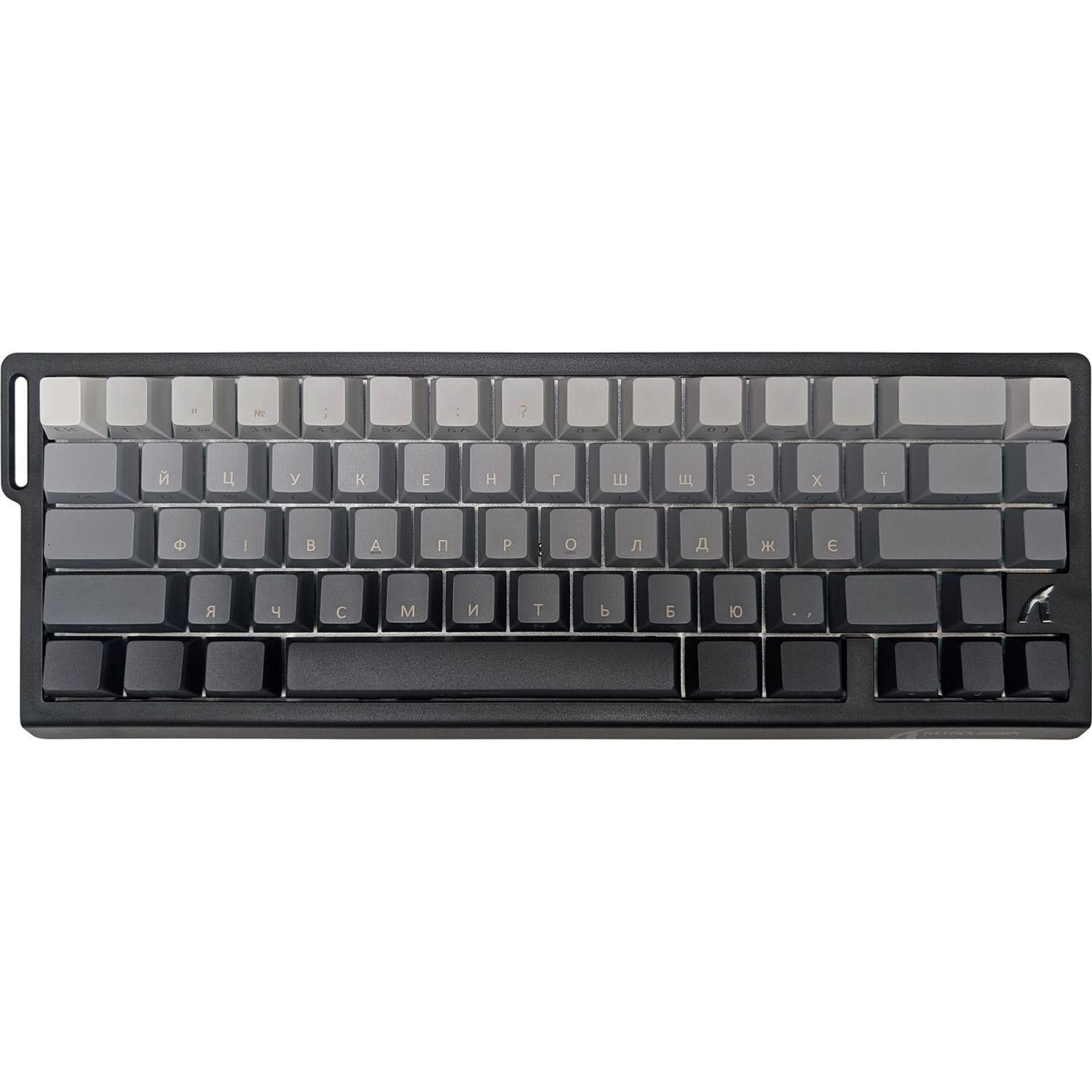 Клавіатура ігрова магнітна Attack Shark X68 Pro HE бездротова Hall Effect Rapid Trigger Чорний (X68PROHEML_AS)