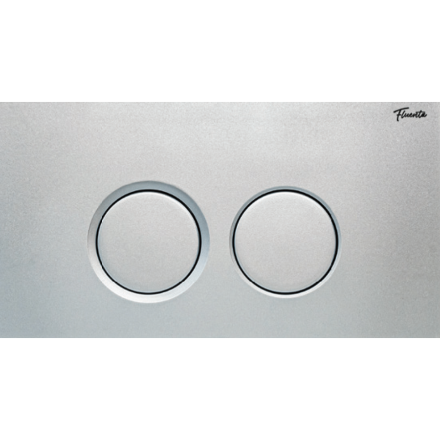 Кнопка для установки Peštan Fluenta Ring Flushshing Plate прямоугольная Хром (40008794)