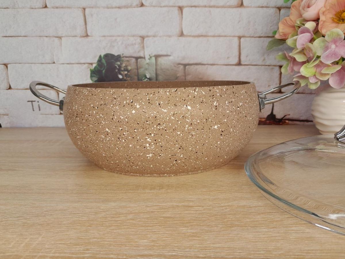 Каструля OMS Collection 3141 24 см 4,5 л Brown (21339625) - фото 3 Каструля OMS Collection 3141 24 см 4,5 л Brown (21339625) - фото 3