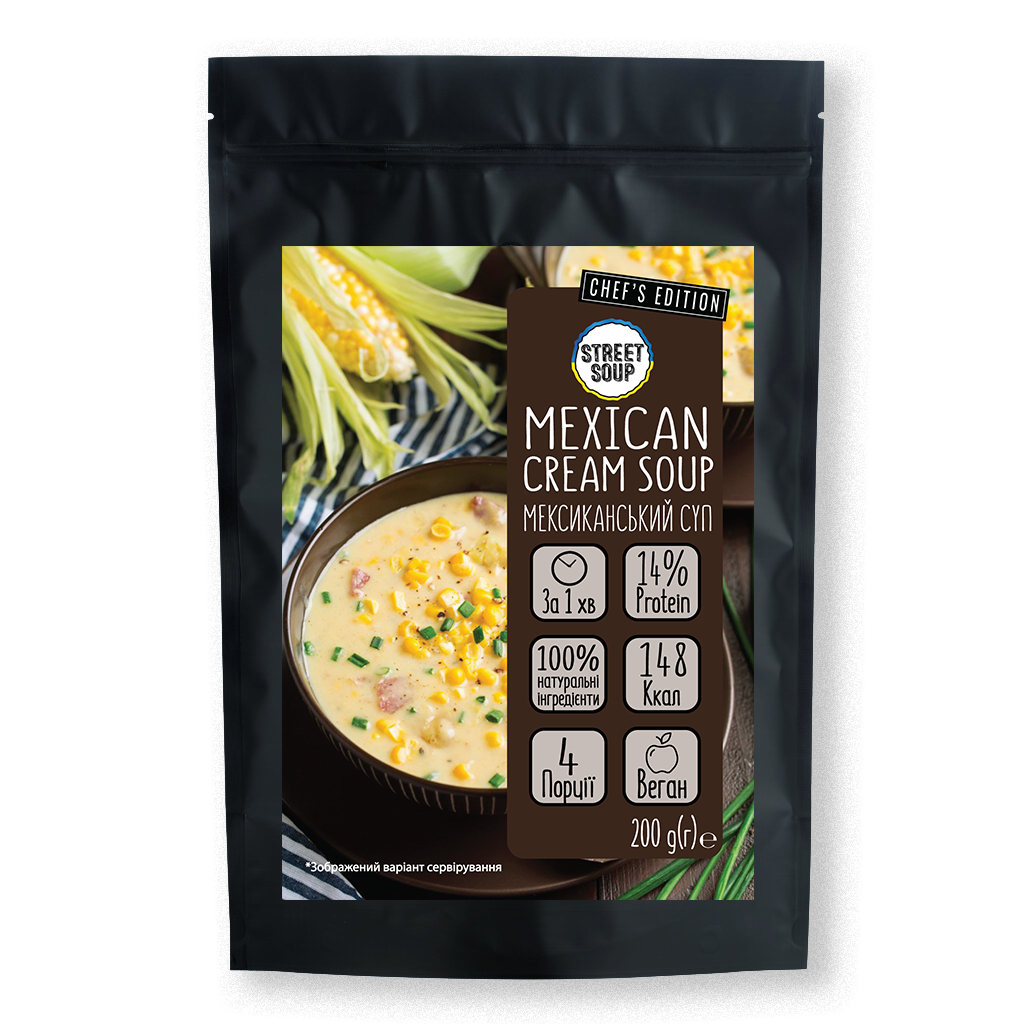 Мексиканский крем-суп Street Soup 200 г (10692794)